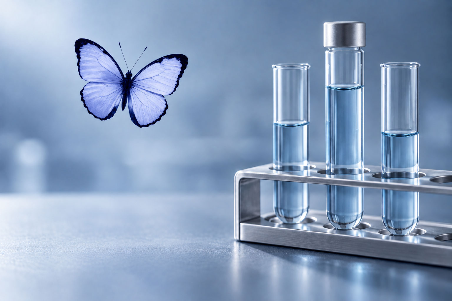 Periwinkle-Butterfly-Above-Laboratory-Tubes-la.jpg